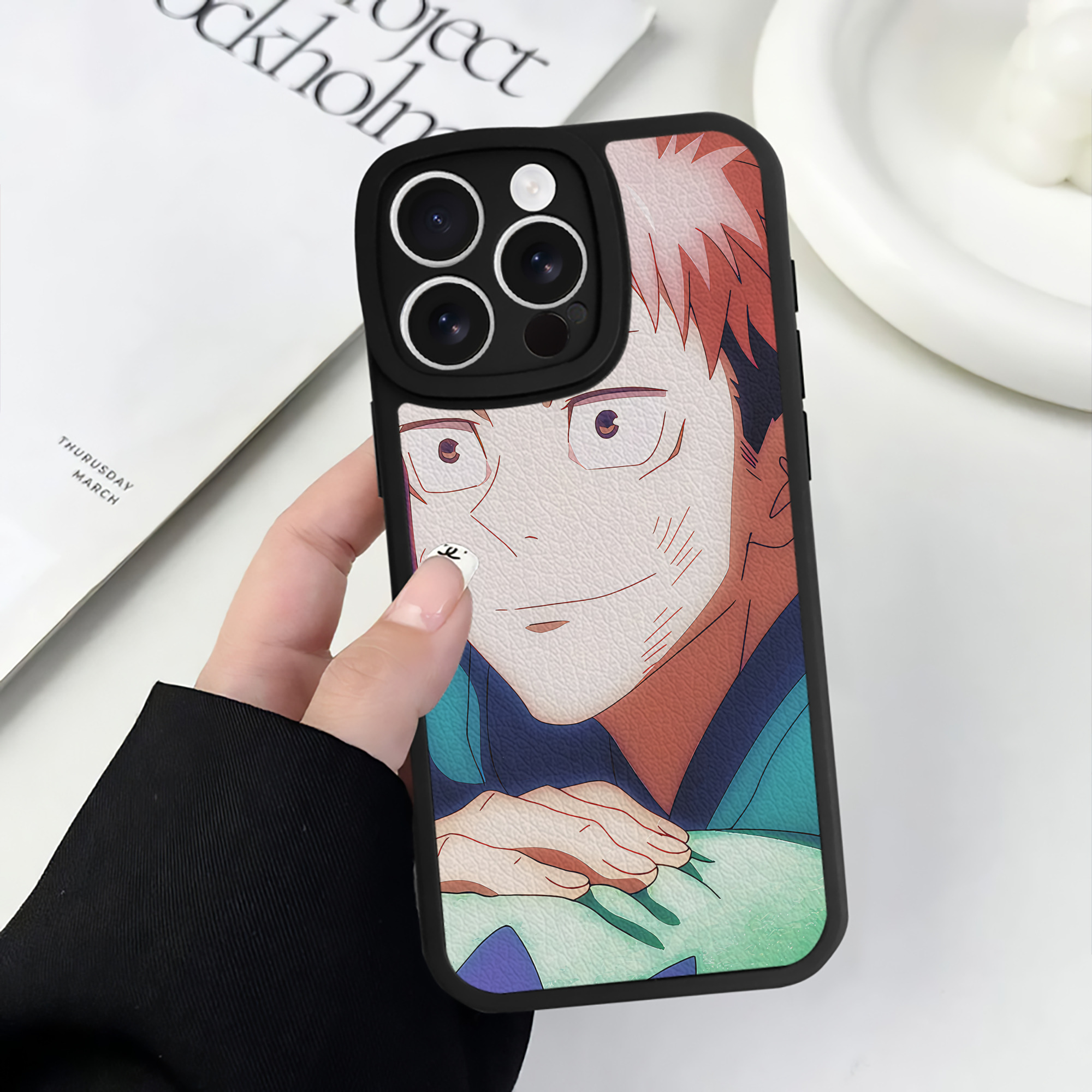 （画像用） SPY×FAMILY间谍家家酒 【iPhone 16シリーズ対応】シリコンスマホケース（レザー調） 材質：シリコン